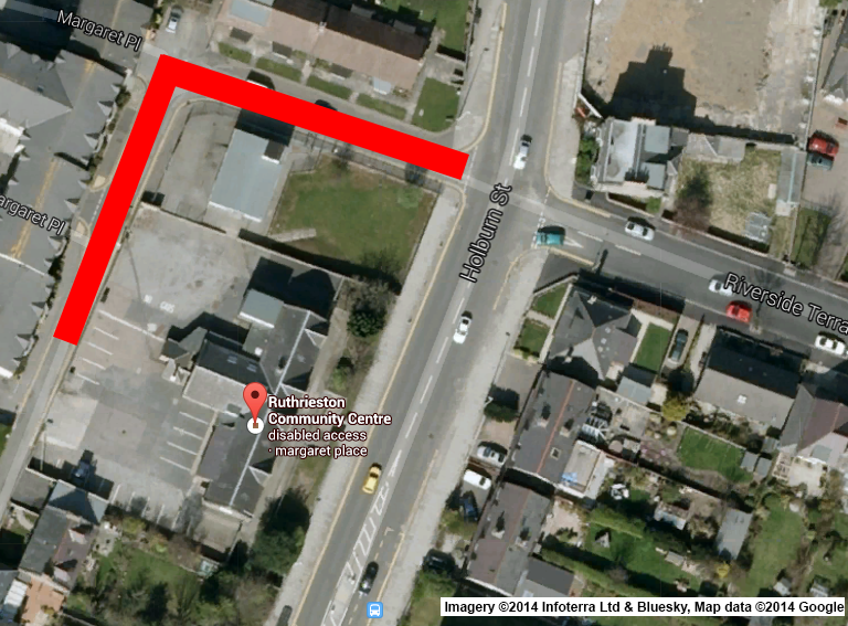 map-directions Ruthrieston Community center