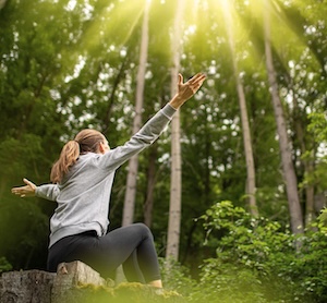 pilates in nature